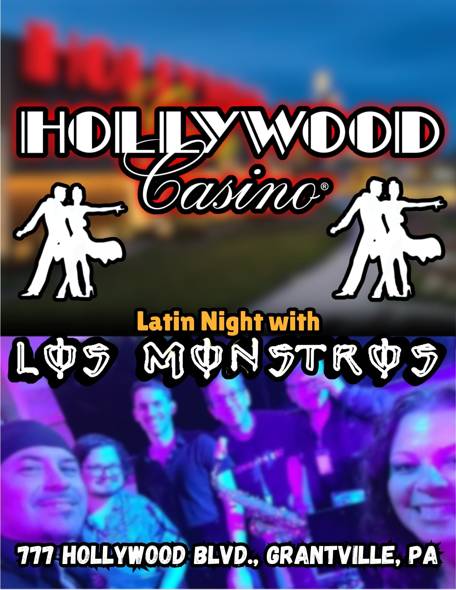 Los Monstros at Hollywood Casino (Grantville PA)