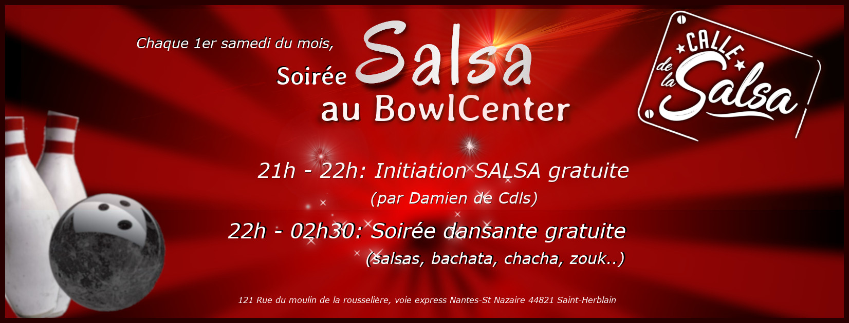 Soirée Salsa au Bowlcenter de Nantes
