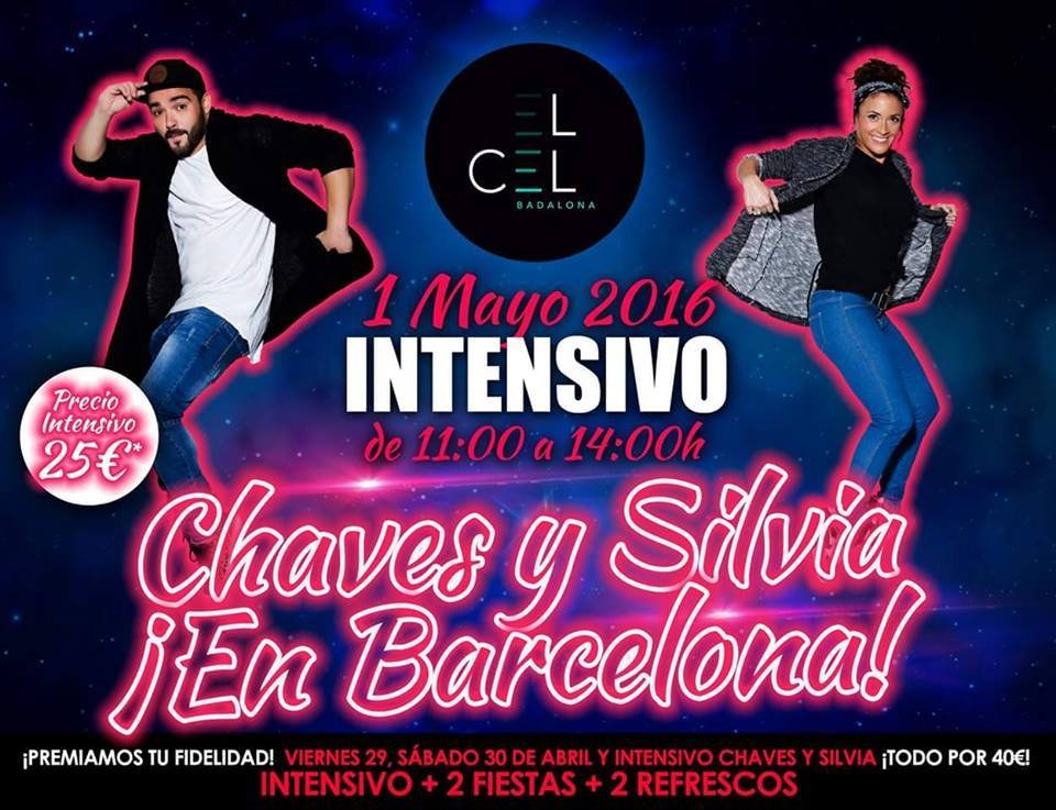 Workshop of Sensual Bachata with Chaves & Silvia 3h.