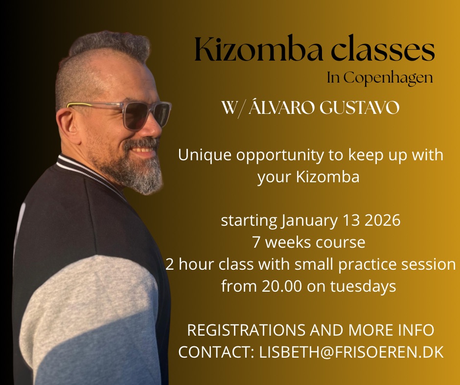 Kizomba classes in Cph with Álvaro