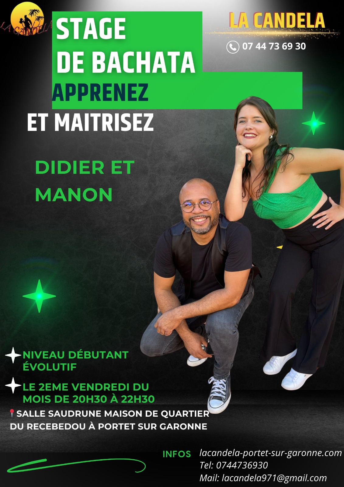 Stage de Bachata avec Didier et Manon