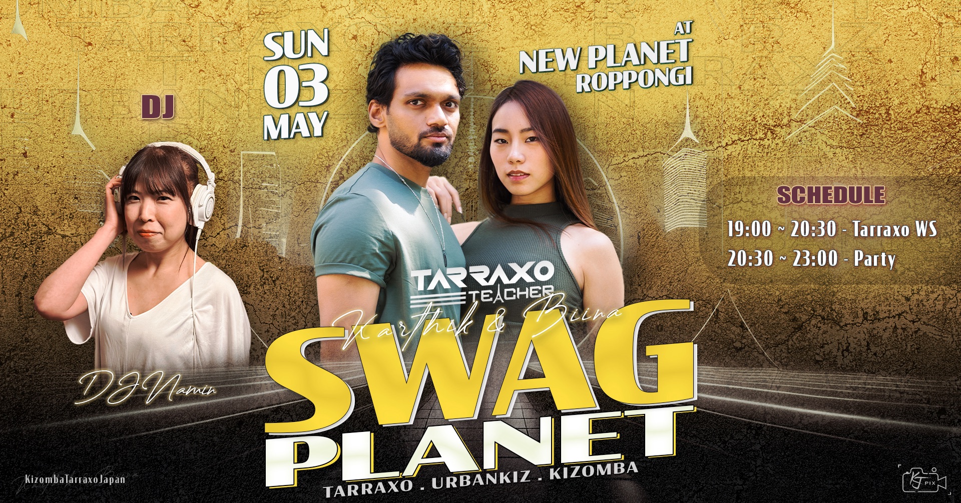 5 3(Sun) SWAG KIZ PLANET - Tarraxo Urbankiz Kizomba