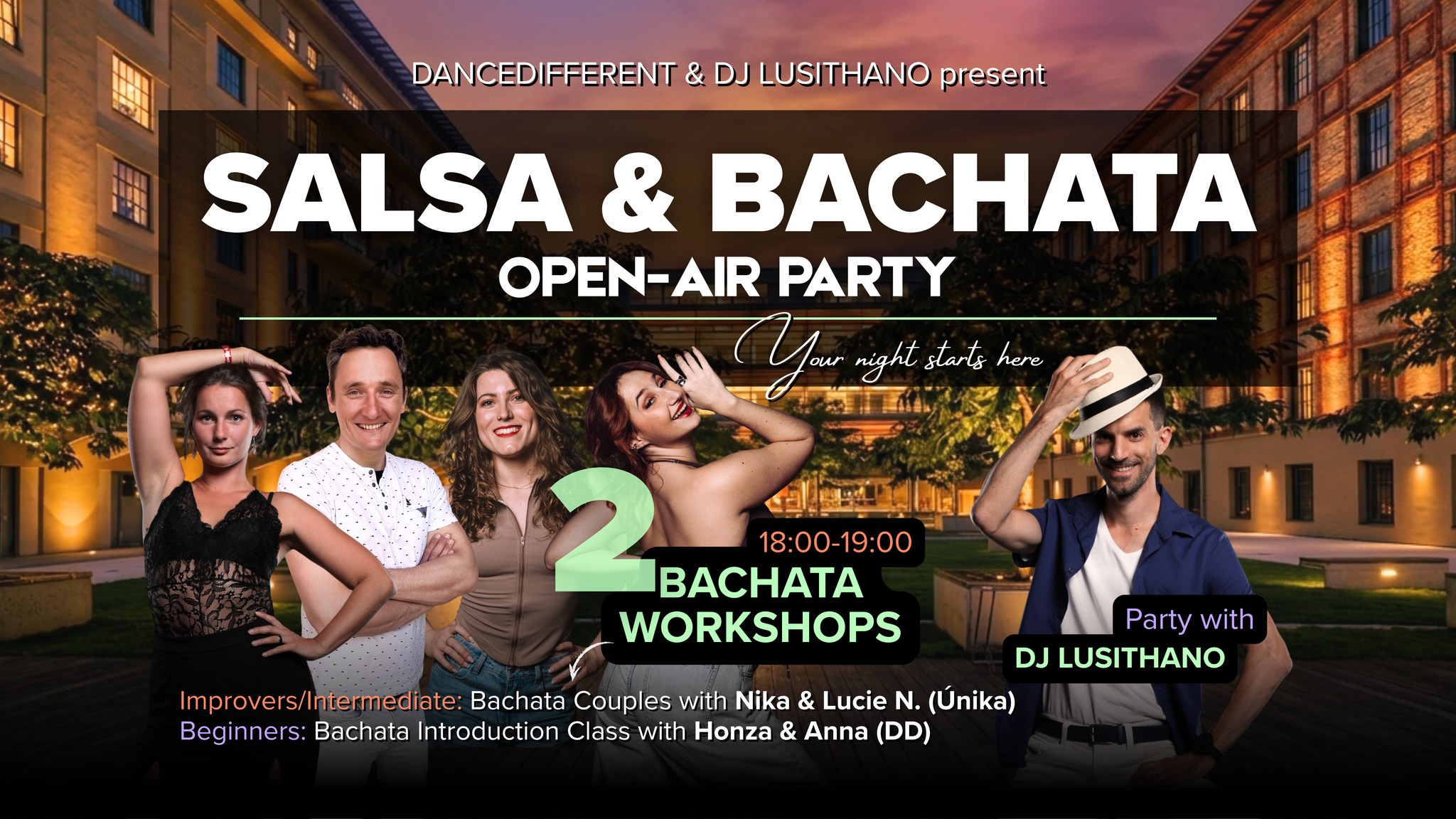Cuban Salsa & Bachata 🤩 Open Air Latin Party in Classic