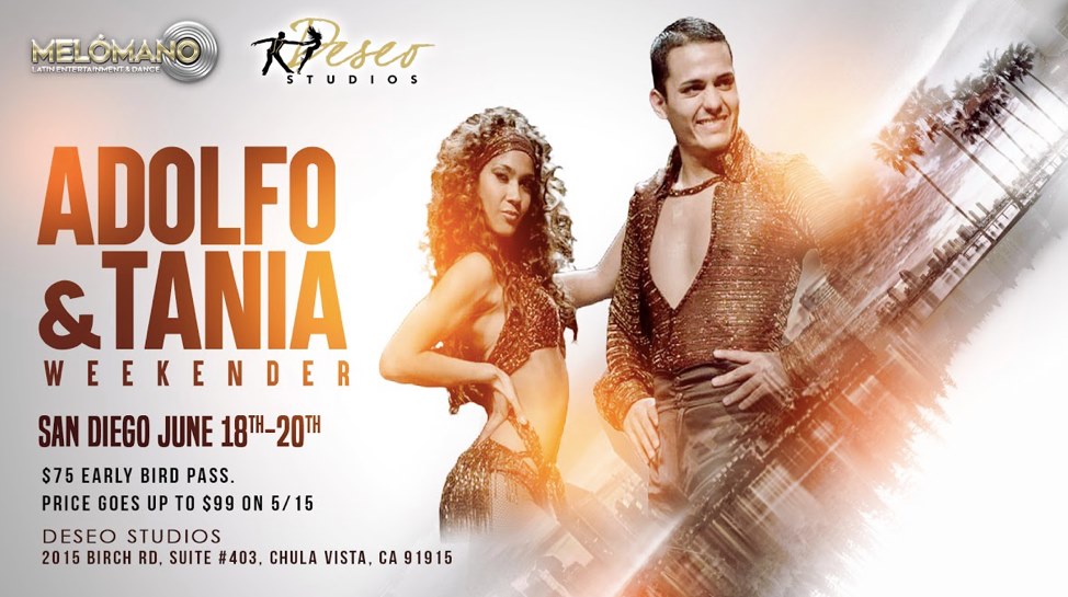 Adolfo & Tania Weekender! June 18th-20th!