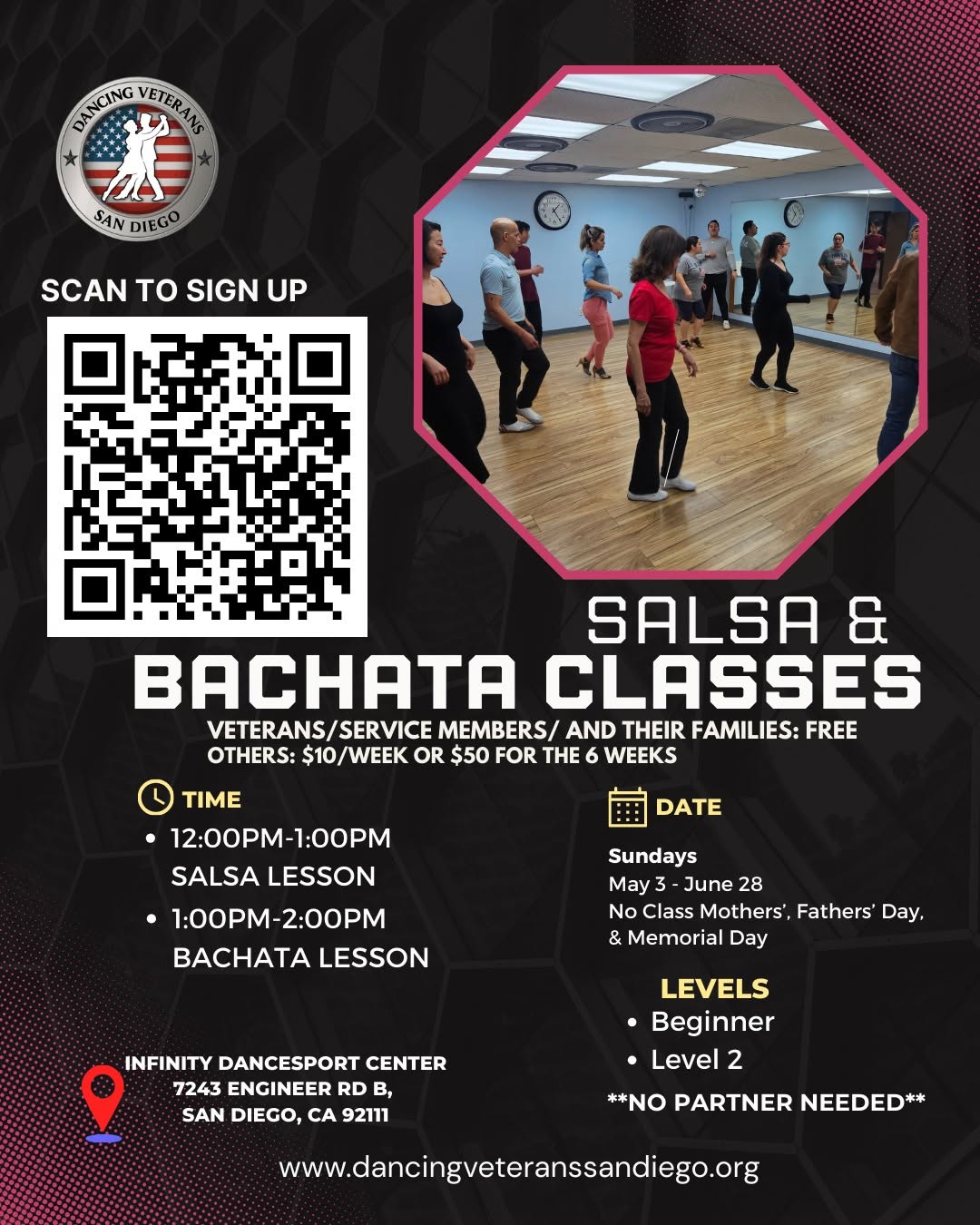 May June Salsa & Bachata Class Series