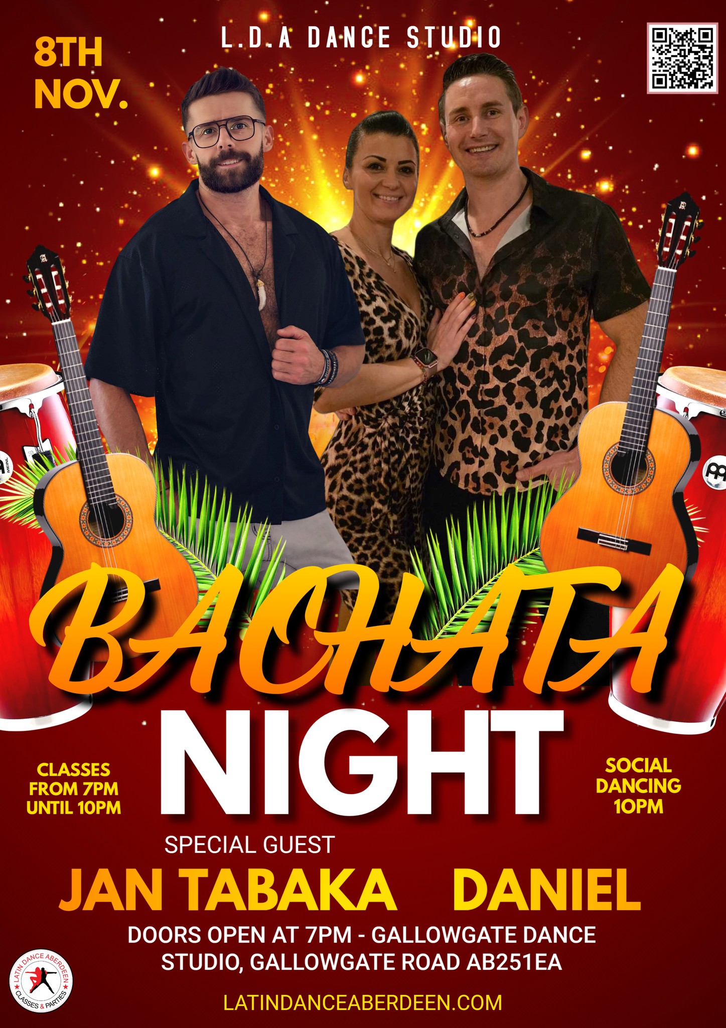 BACHATA NIGHT with JAN TABAKA.