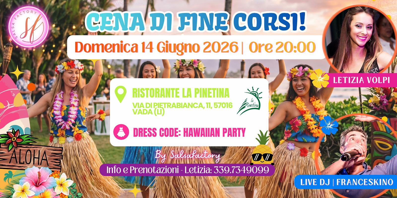 ๐บ CENA DI FINE CORSI SALSAFACTORY ๐บ