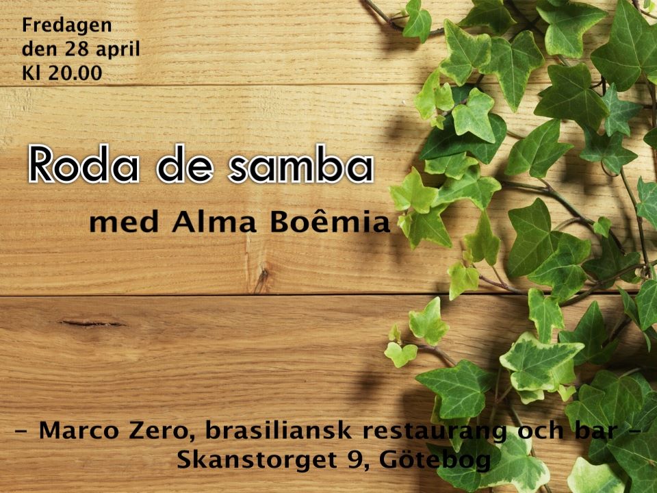 Roda de Samba med Alma boêmia