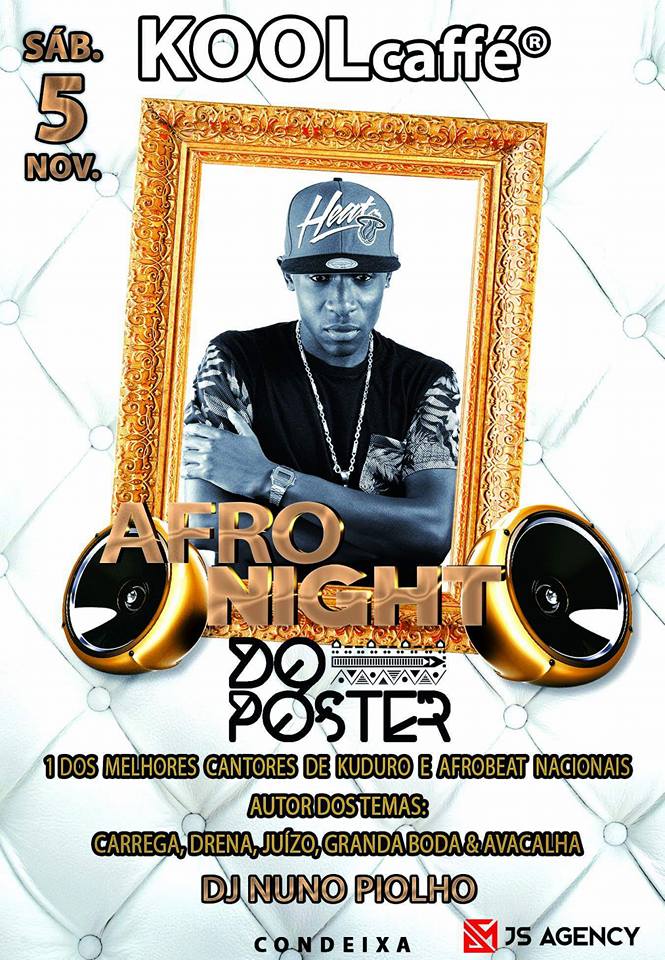 AFRO NIGHT DO POSTER @ DJ Nuno Piolho