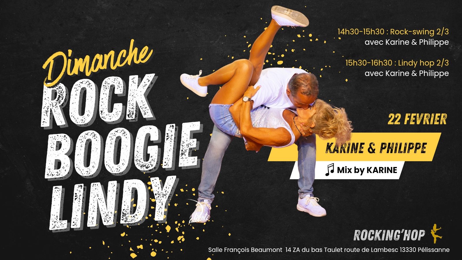 Dimanche Rock-Boogie-Lindy le 22 février