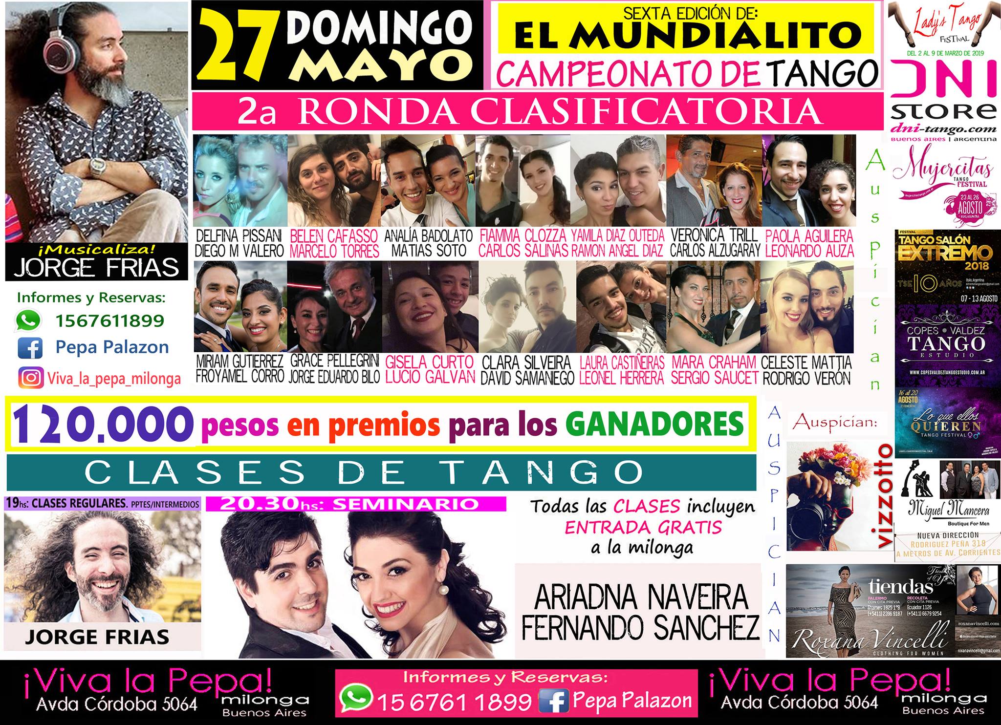 Este Domingo 27 5 2a Ronda del Mundialito de VIVA La PEPA!