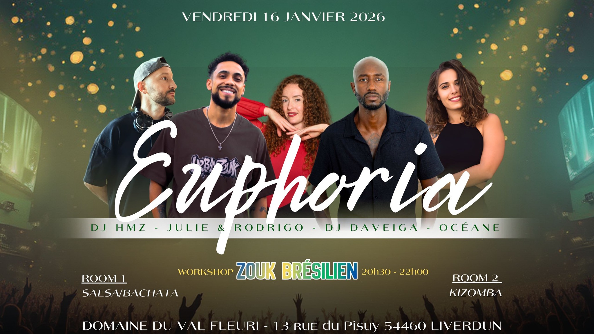 EUPHORIA #9 SBK Zouk Brésilien