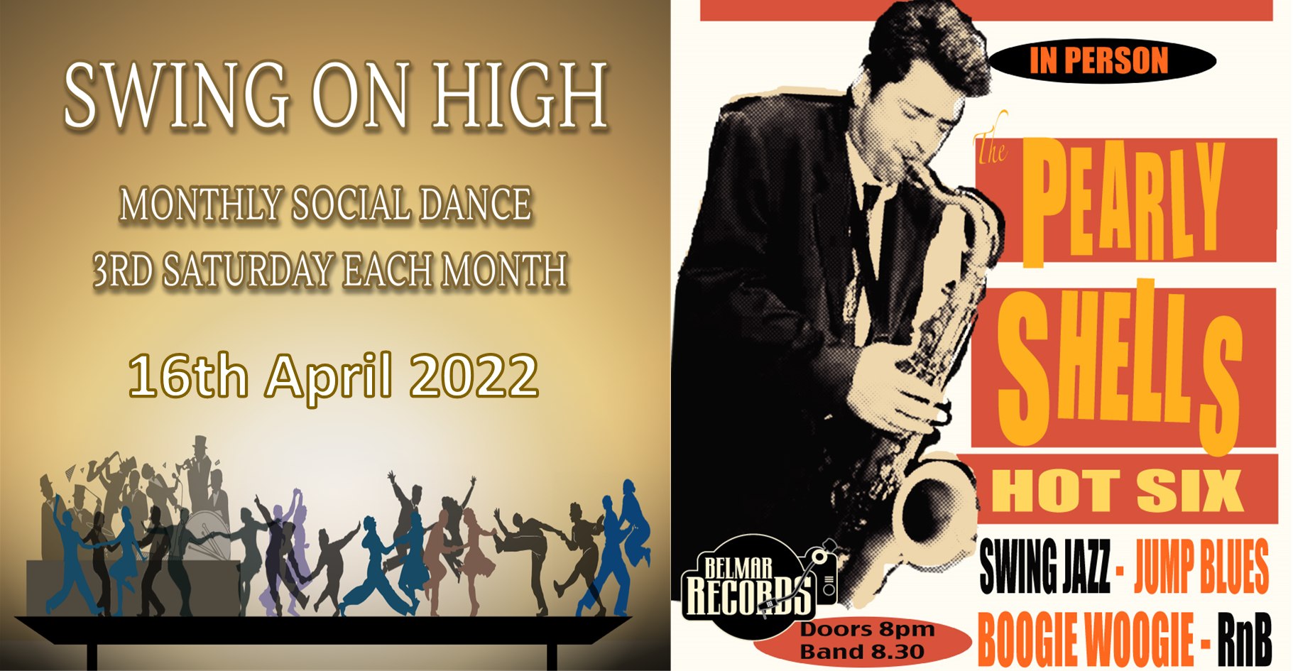Swing On High with Pearly Shells