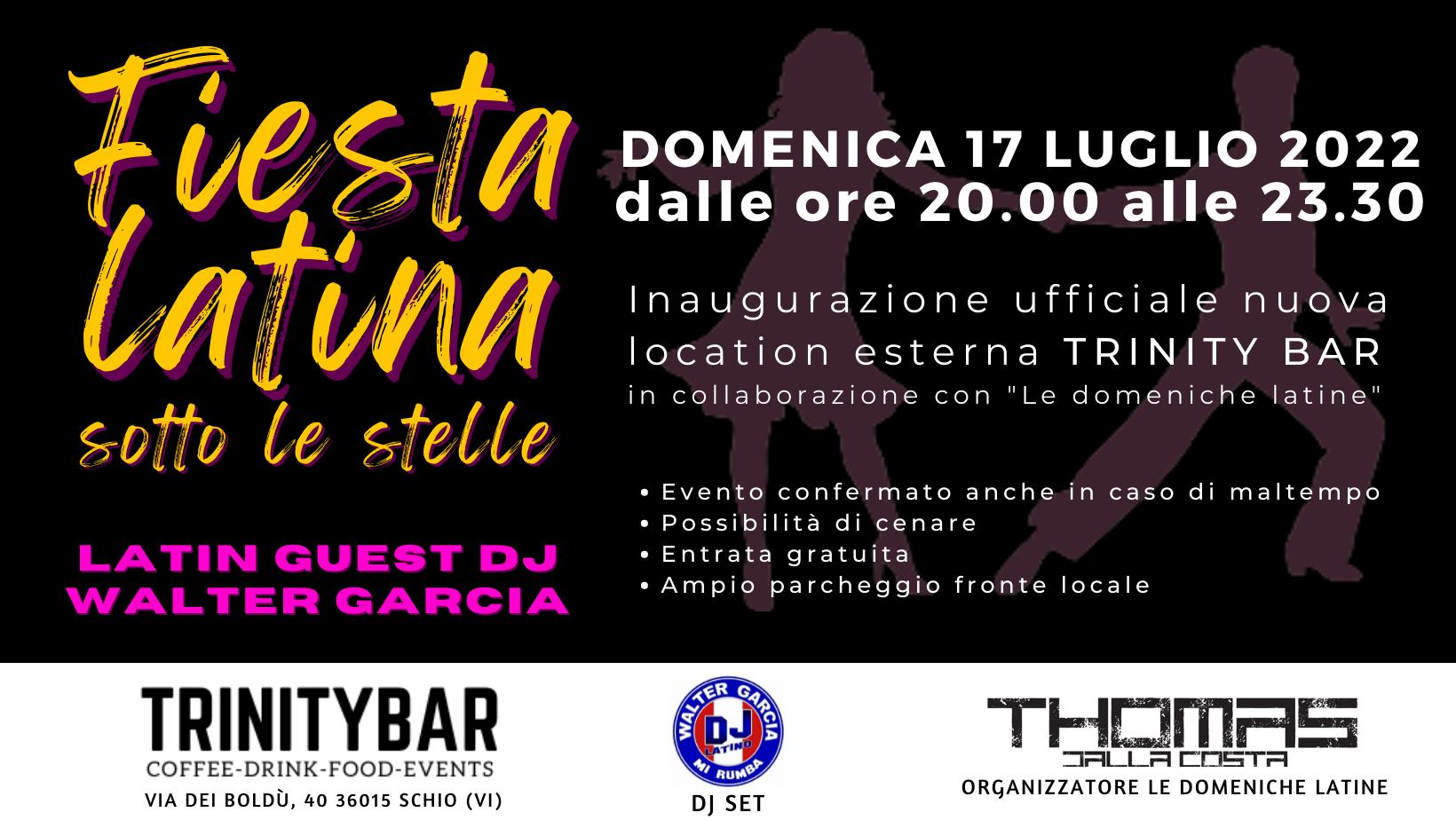 FIESTA LATINA SOTTO LE STELLE