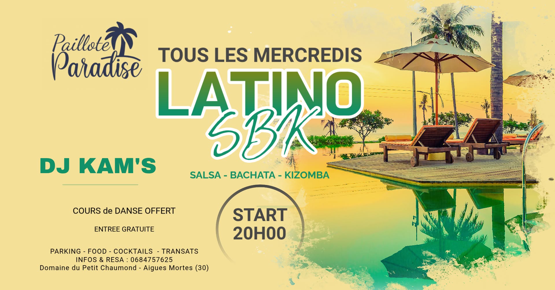 Les Mercredis LATINO SBK By DJ KAM'S