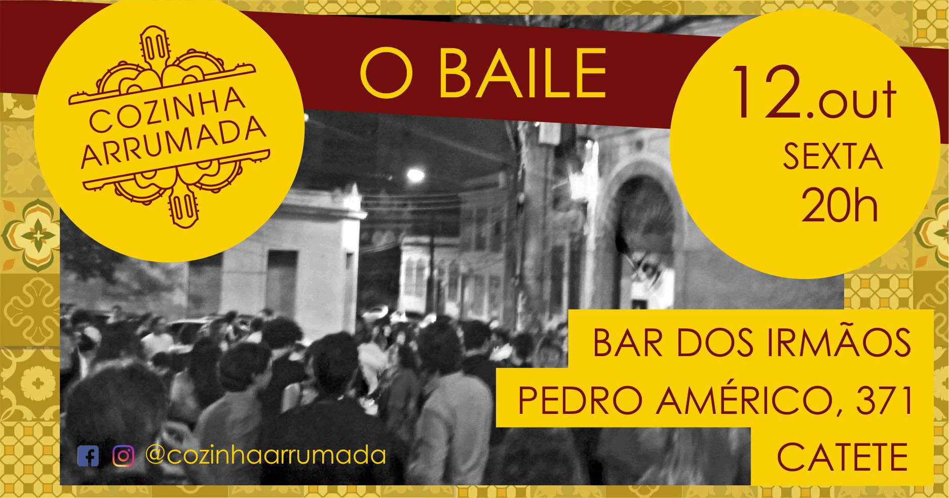 Cozinha Arrumada no Bar dos Irmãos: O Baile