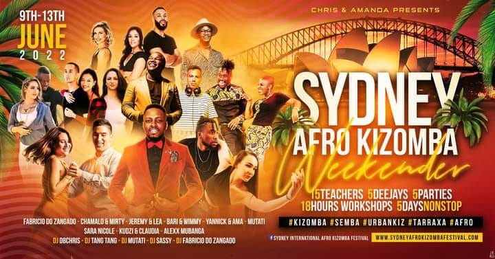 Official Event - Sydney Afro Kizomba Weekender International Edition 2022