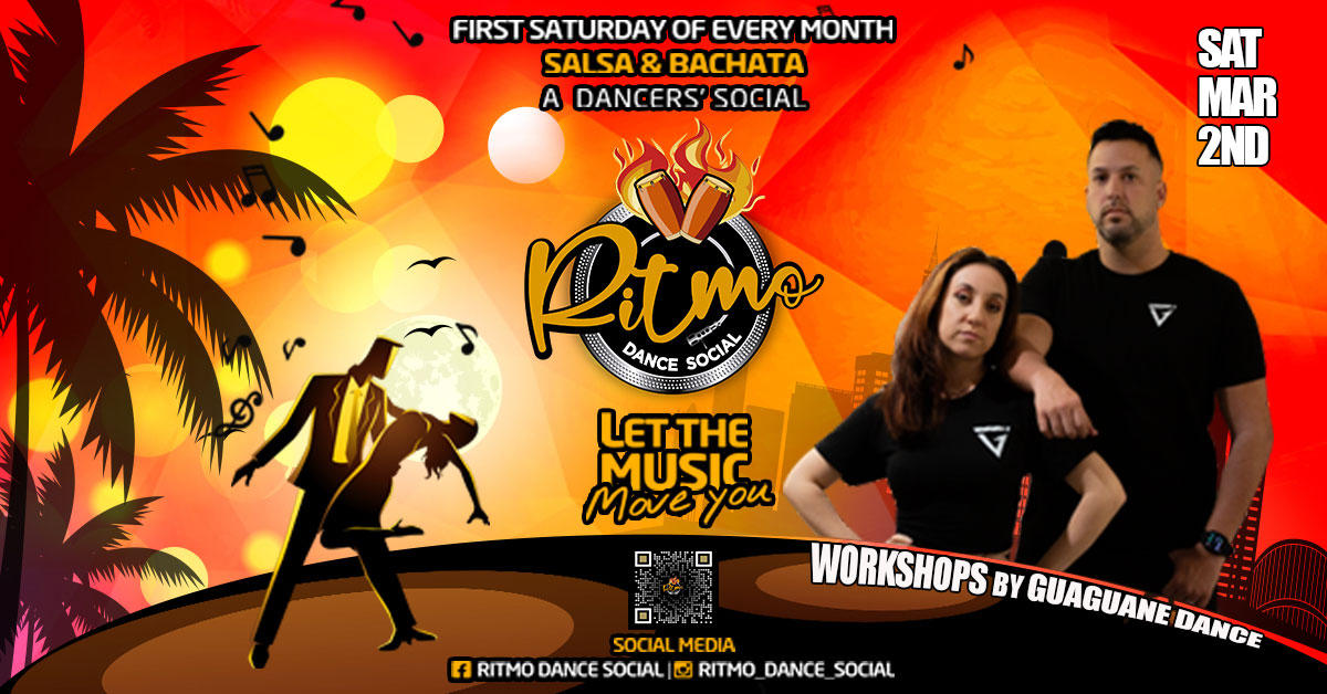 Ritmo Dance Social presents "Dance and workshops with Guaguane"