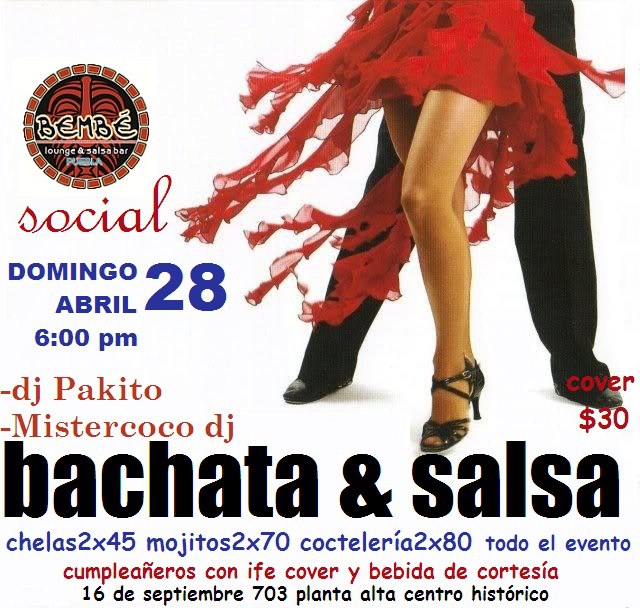 BACHATA Y SALSA SOCIAL BEMBE