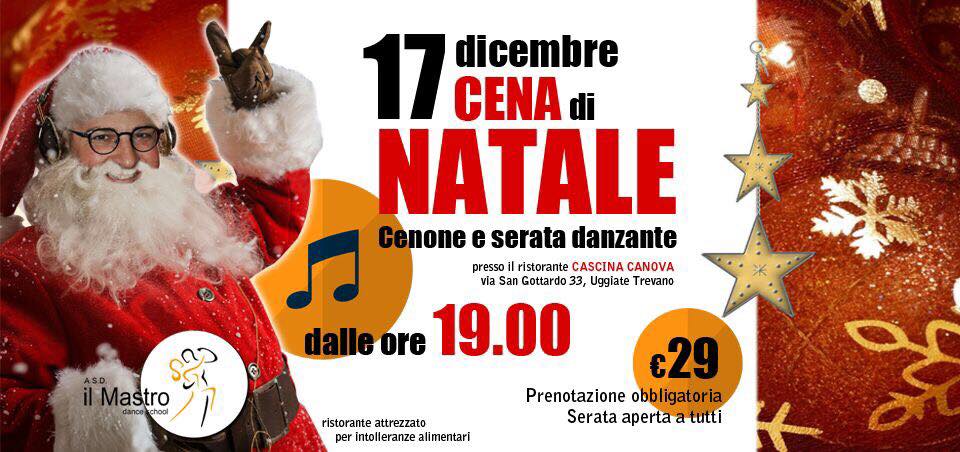 Tradizionale CENA Di NATALE con BALLO
