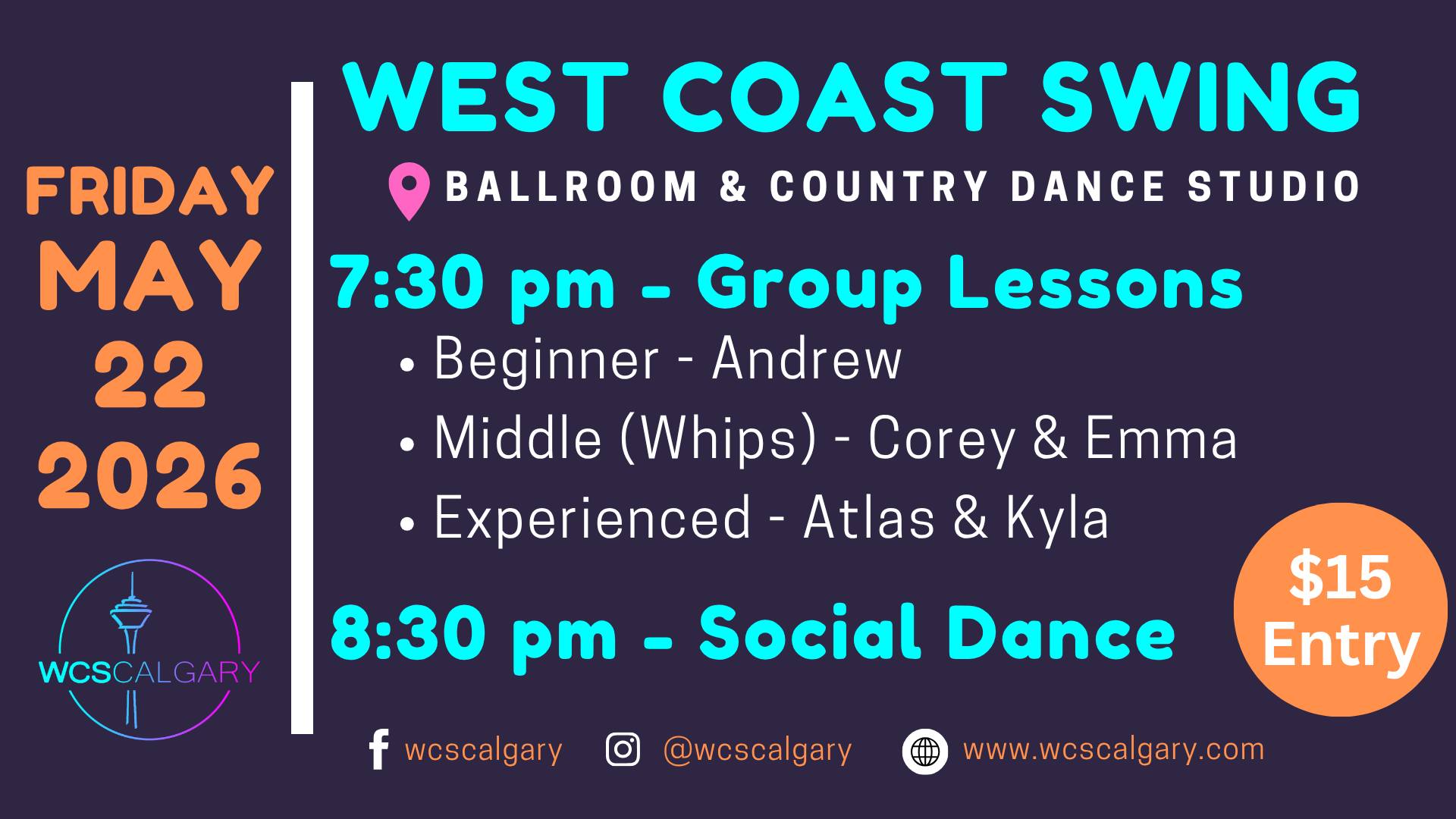 West Coast Swing Dance!