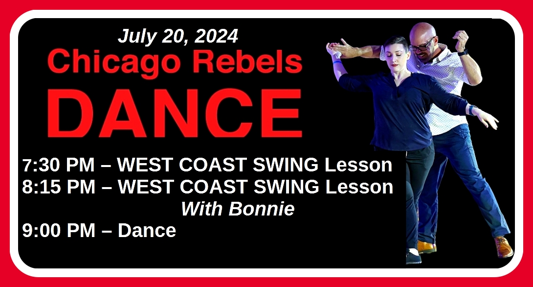 Chicago Rebels Dance - Champion Bonnie Cannon Teaches West Coast Swing!