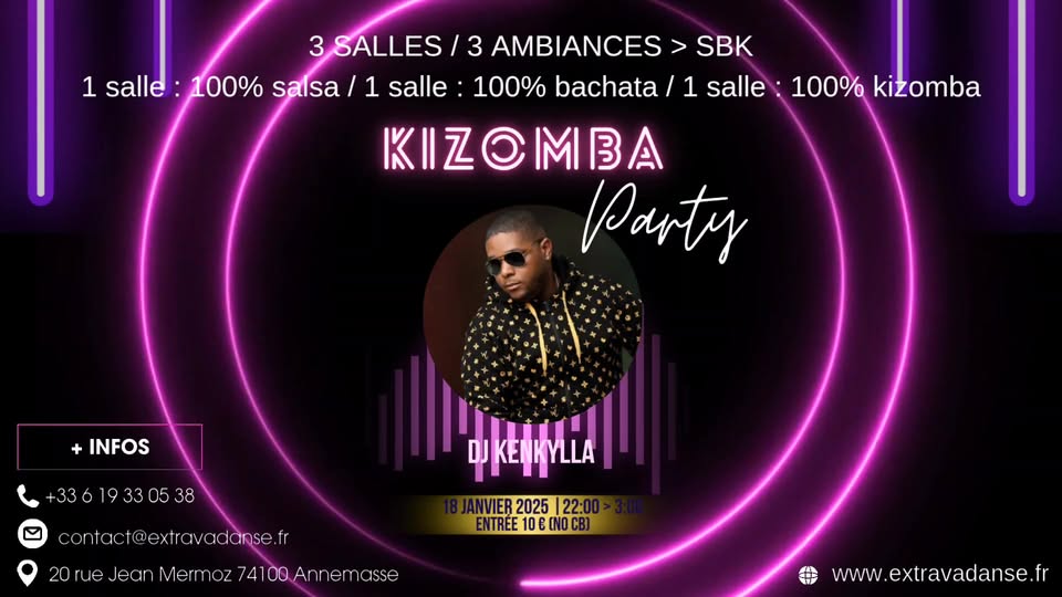 SBK Party (3 ambiances - 3 salles)