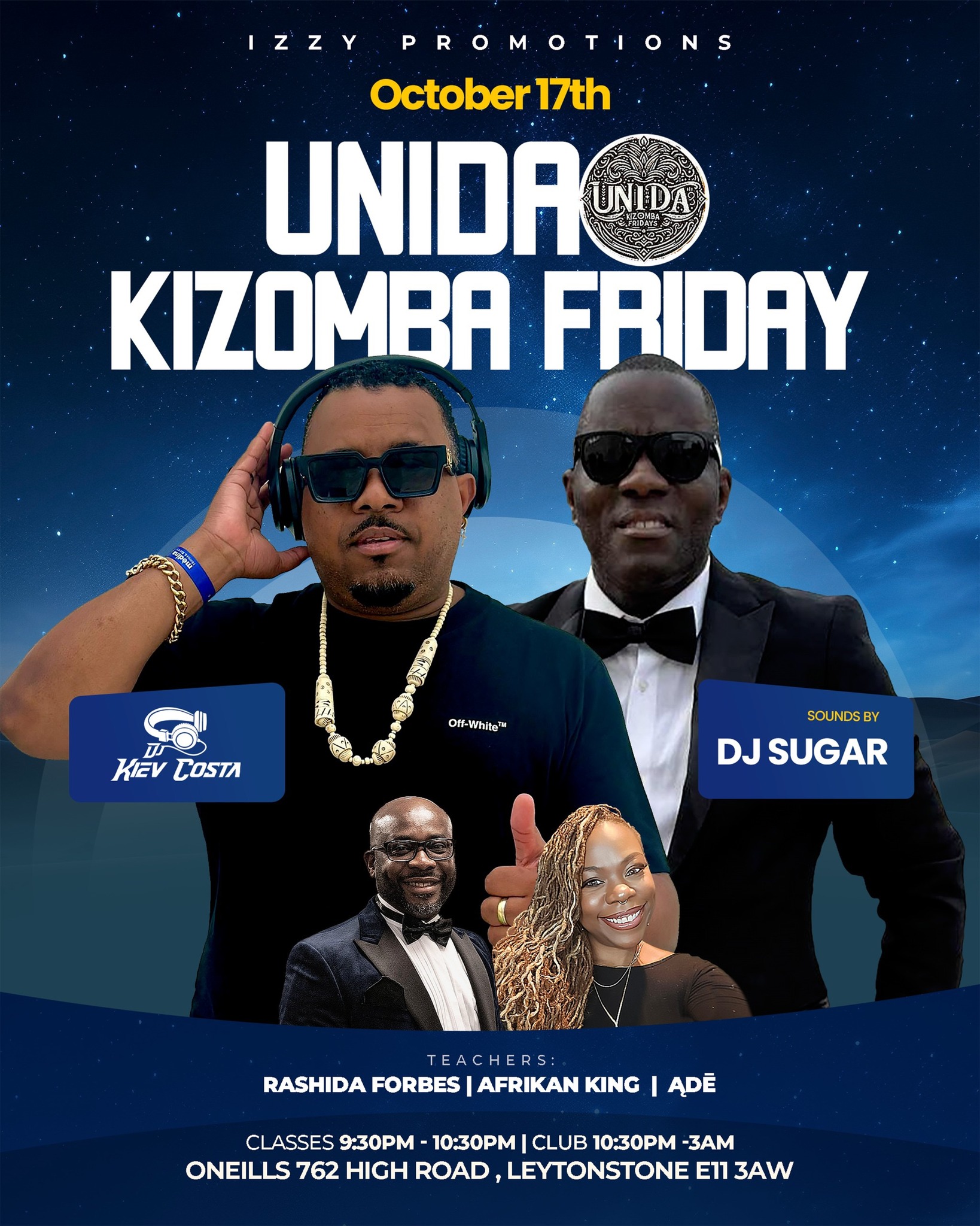 UNIDA Kizomba Fridays @ O'Neill's