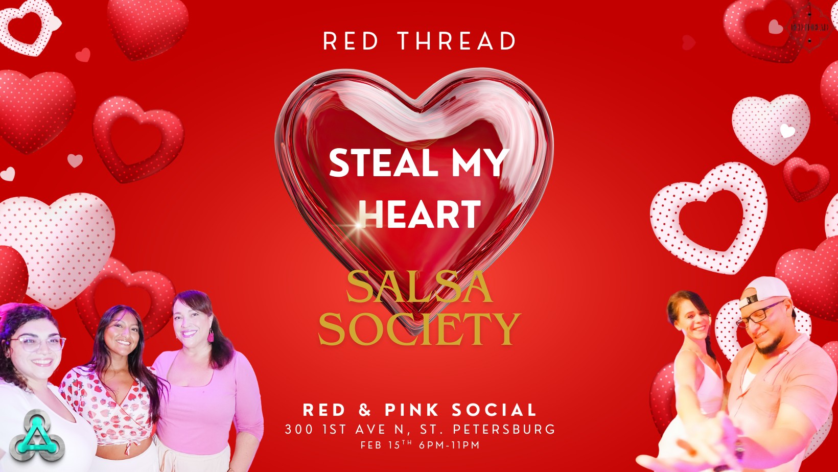 Red Thread: Steal My Heart - Salsa Society @Red Thread!