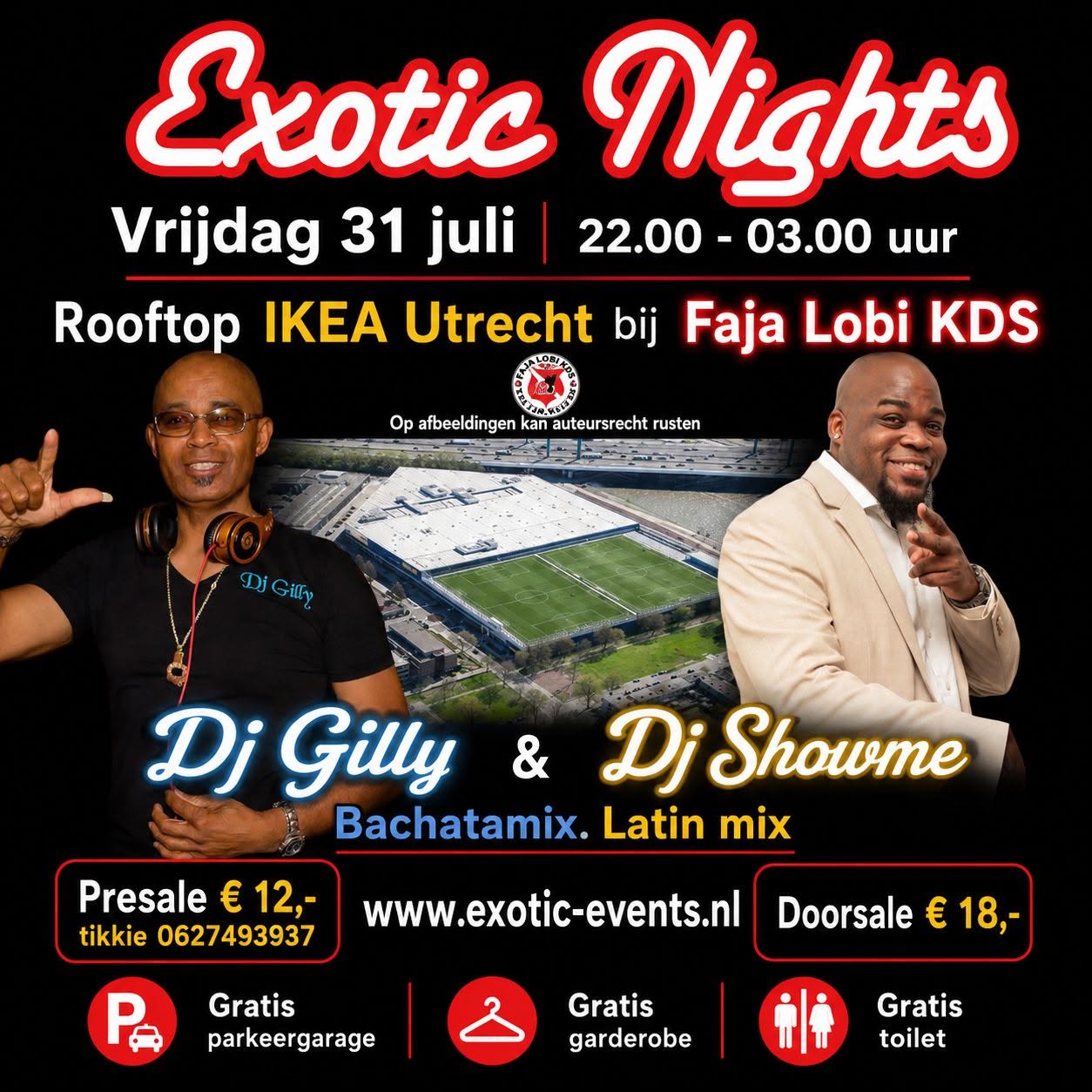 Exotic Nights Rooftop Ikea Utrecht.
