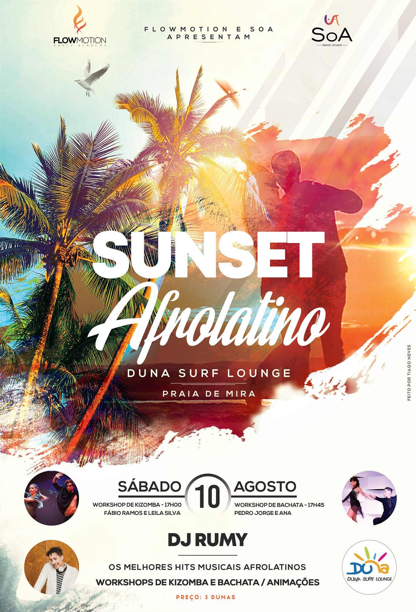 Sunset Afrolatino - Praia De Mira, Dunas Bar C Workshops