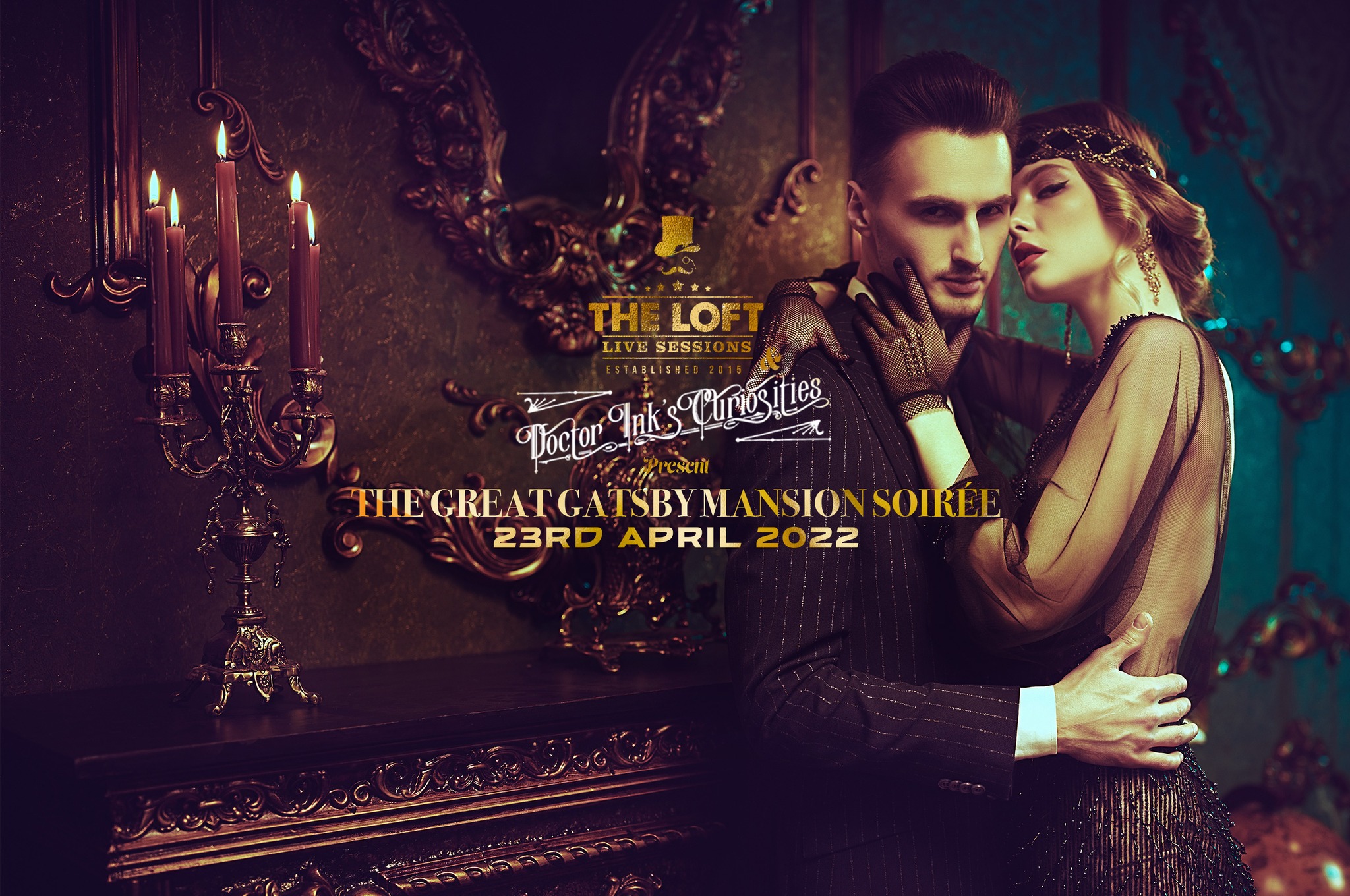 The Great Gatsby Mansion Soiree, Bristol