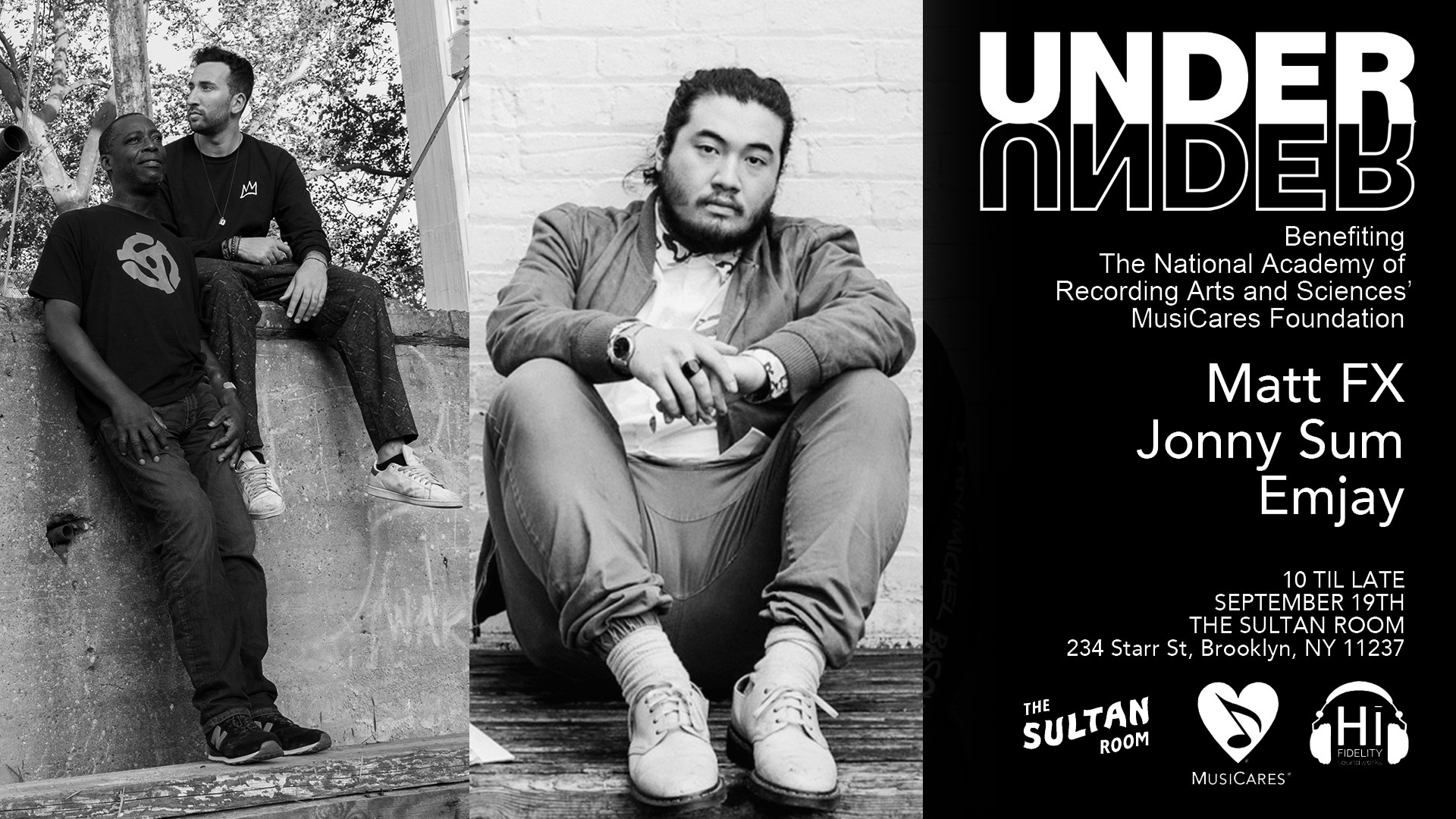 UNDER w Matt FX, Jonny Sum and Emjay