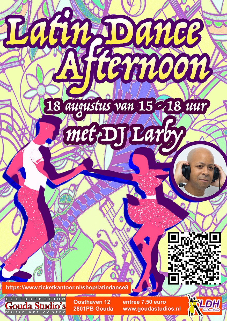 Latin Dance Afternoon met latin dj LARBY