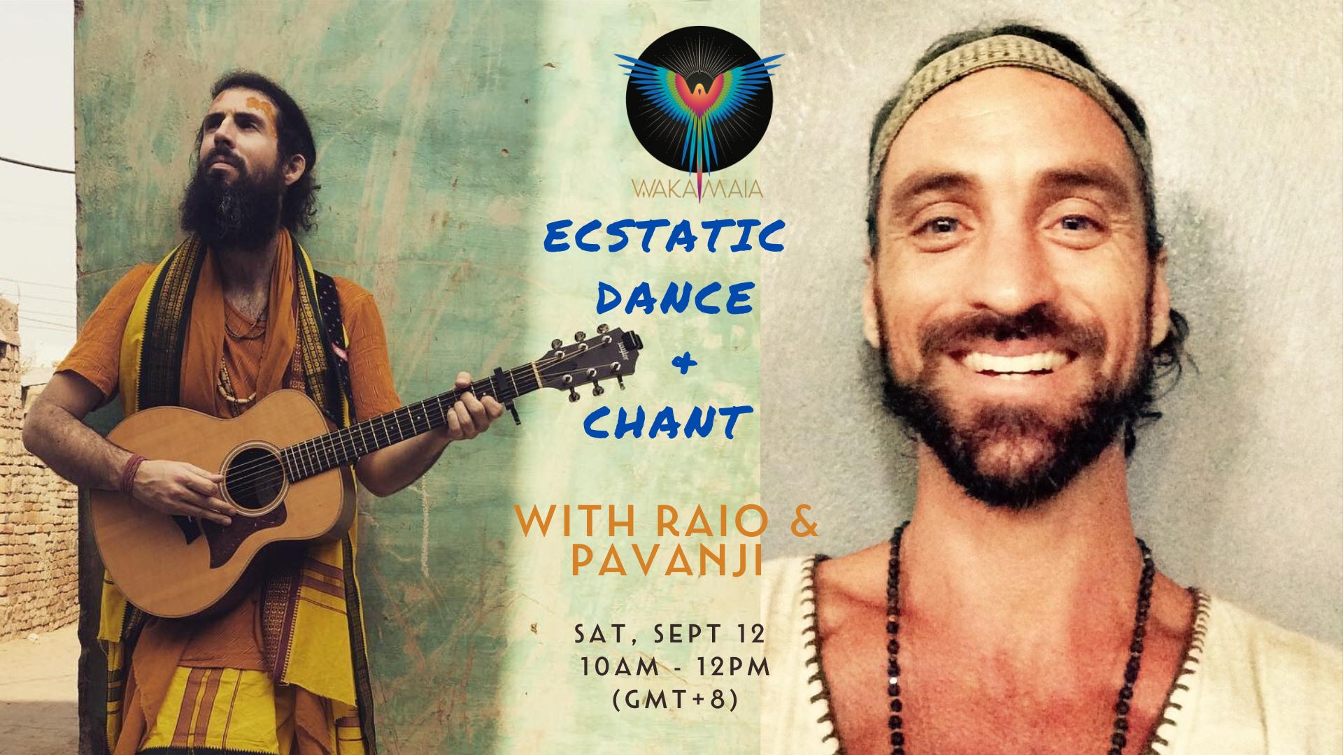 Ecstatic Dance & Chant :: with Raio & Pavanji