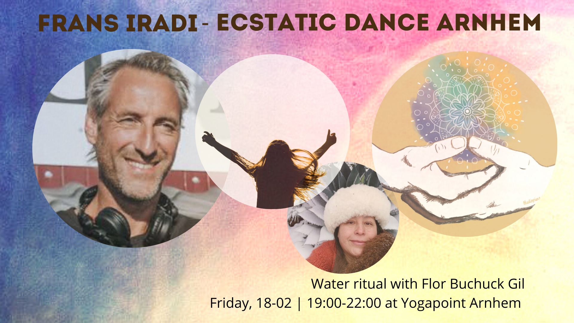DJ Frans Iradi & water ritual with Flor Buchock Gil