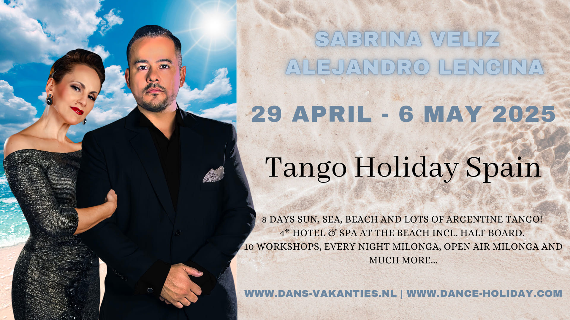 Tango Holiday Cadiz Spain Sabrina Veliz & Alejandro Lencina