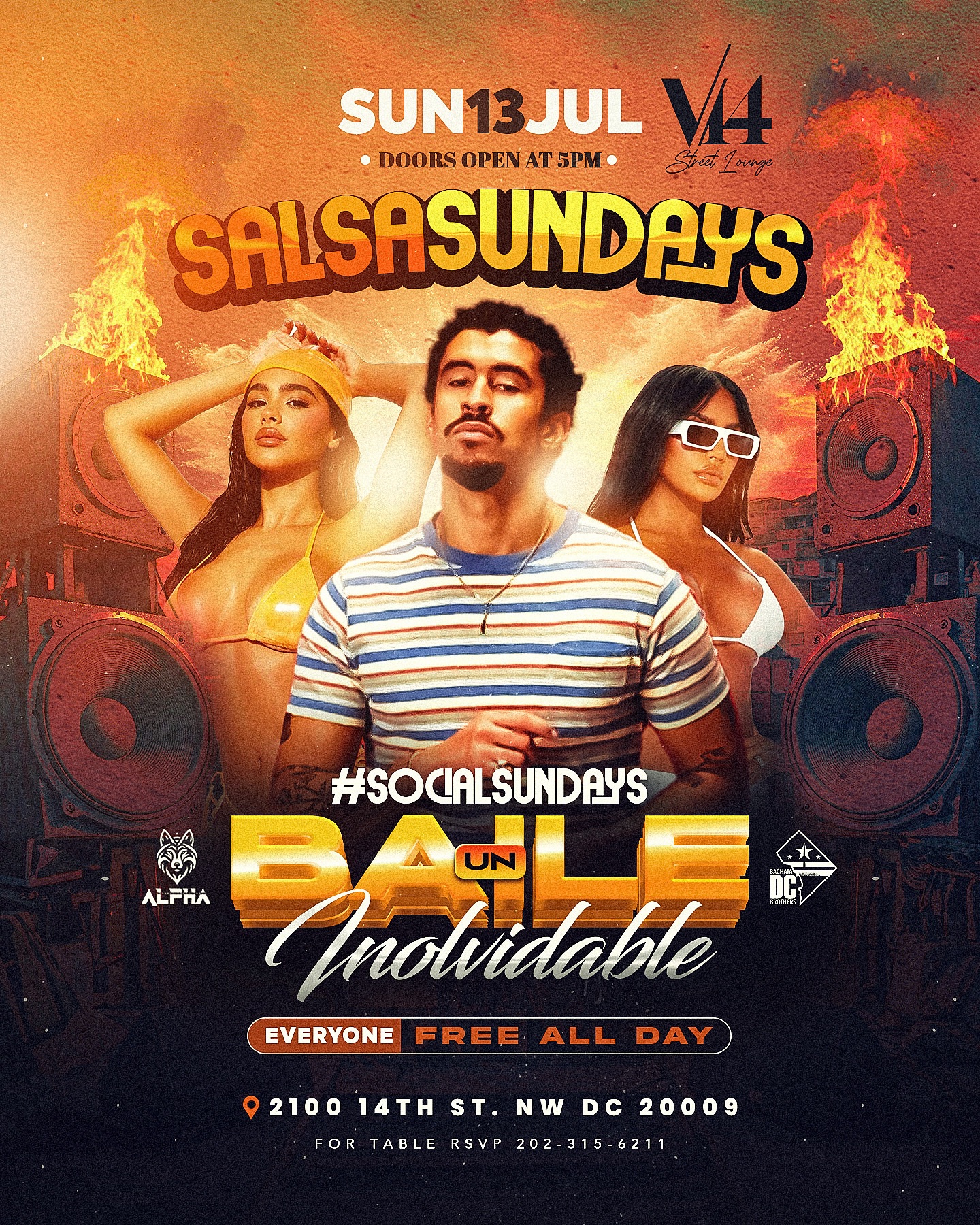 Salsa Sundays at V14