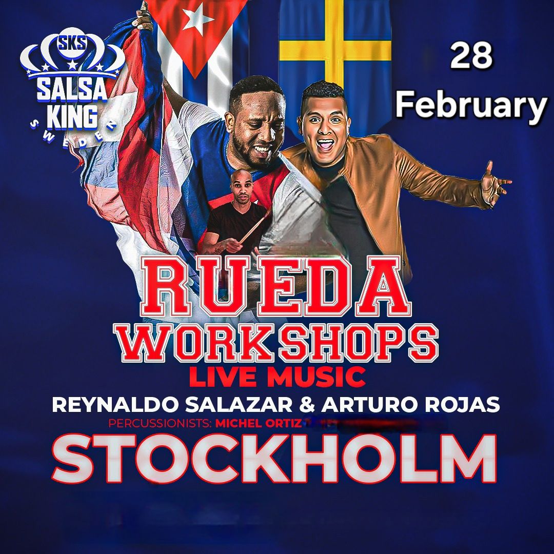 Rueda Workshops med Reynaldo Salazar i Stockholm Livemusik