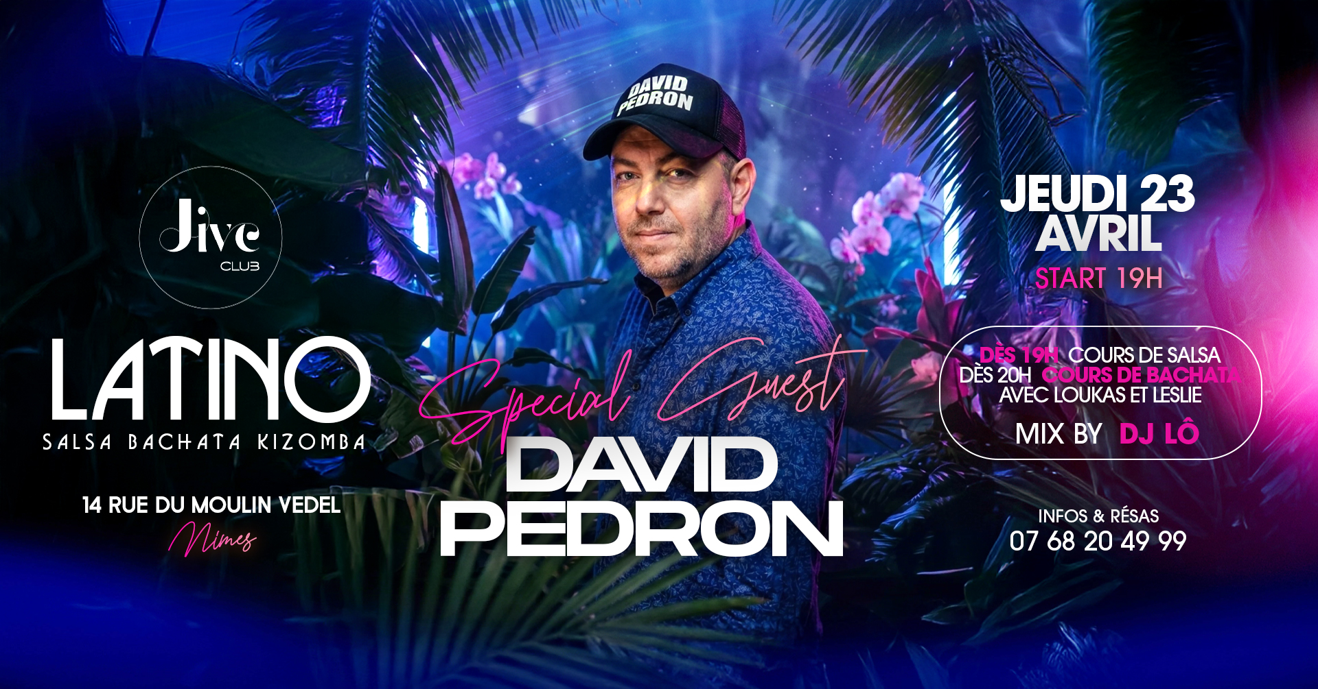 🔥 Soirée SBK Bachata • Salsa • Kizomba Special Guest David Pedron