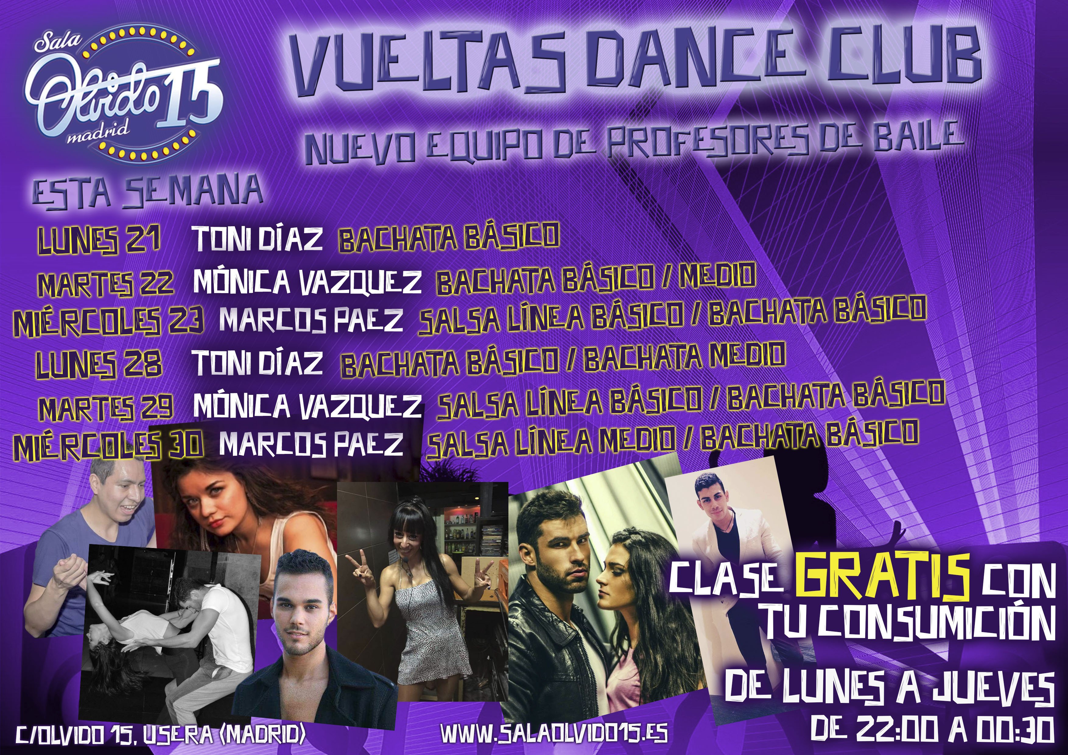 Salsa Classes at Olvido 15