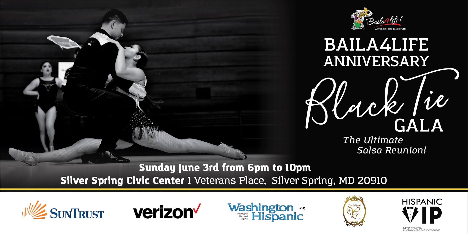 Baila4Life Gala & Anniversary Party