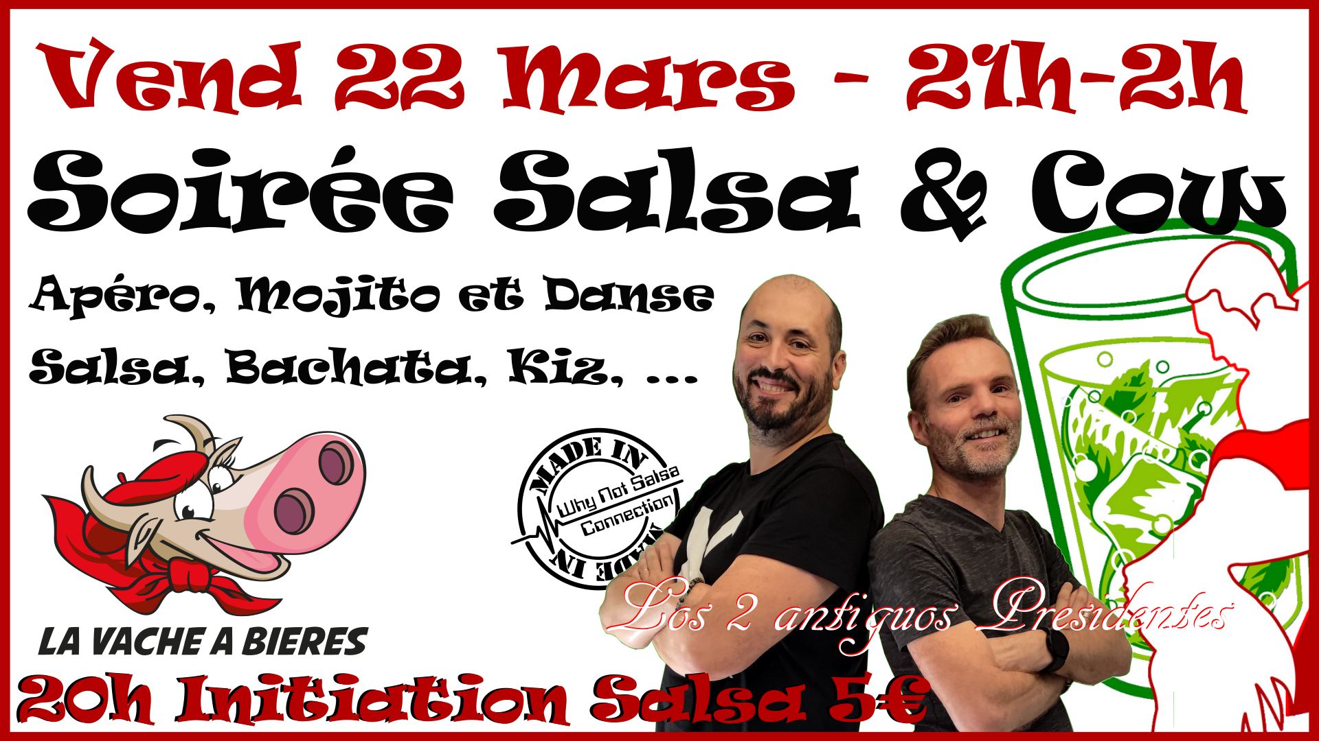 #5 Soirée Salsa à La Vache à Bières - Cholet