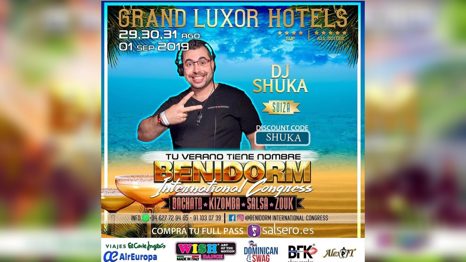 Dj Shuka & Swiss Dream Team # Benidorm International Congress
