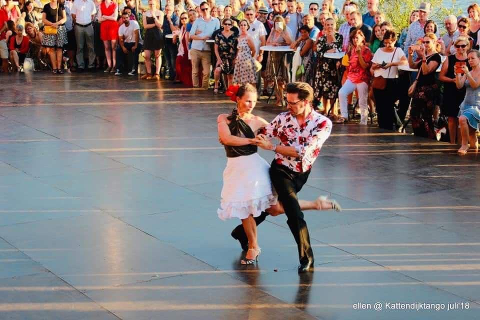 Wilma en Marco dansen ARGENTIJNSE TANGO