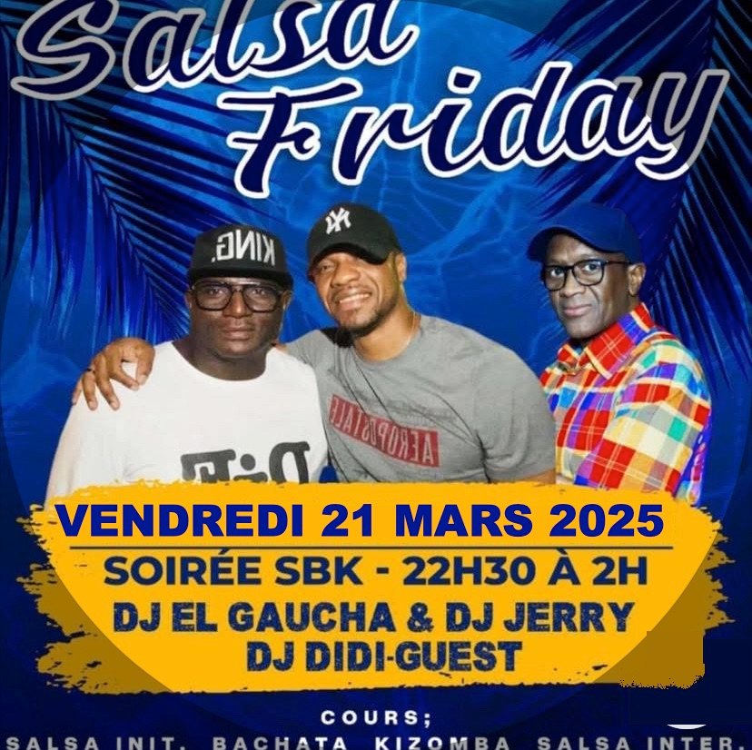 Salsa Friday du « POLY D’OR » mensuel Dj DidiElciclon