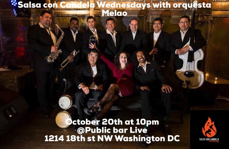 Salsa con Candela con la Orquesta Melao