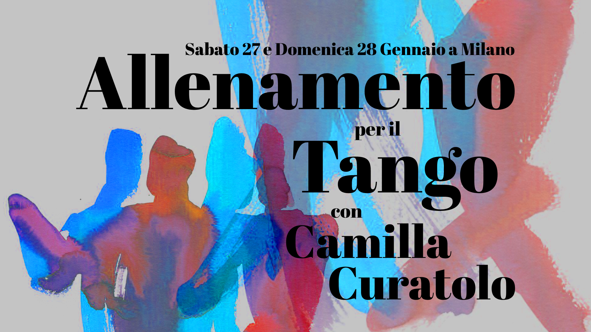 ALLENAMENTO per il TANGO con CAMI CURATOLO