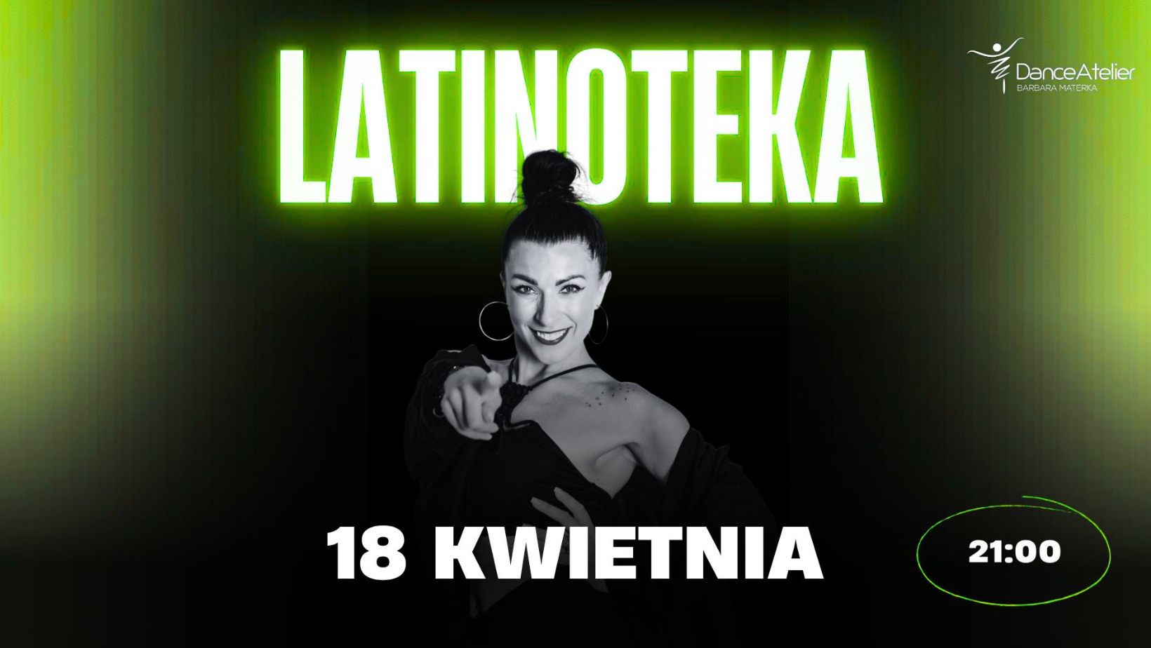 Latinoteka i lekcja przedimprezowa w Dance Atelier