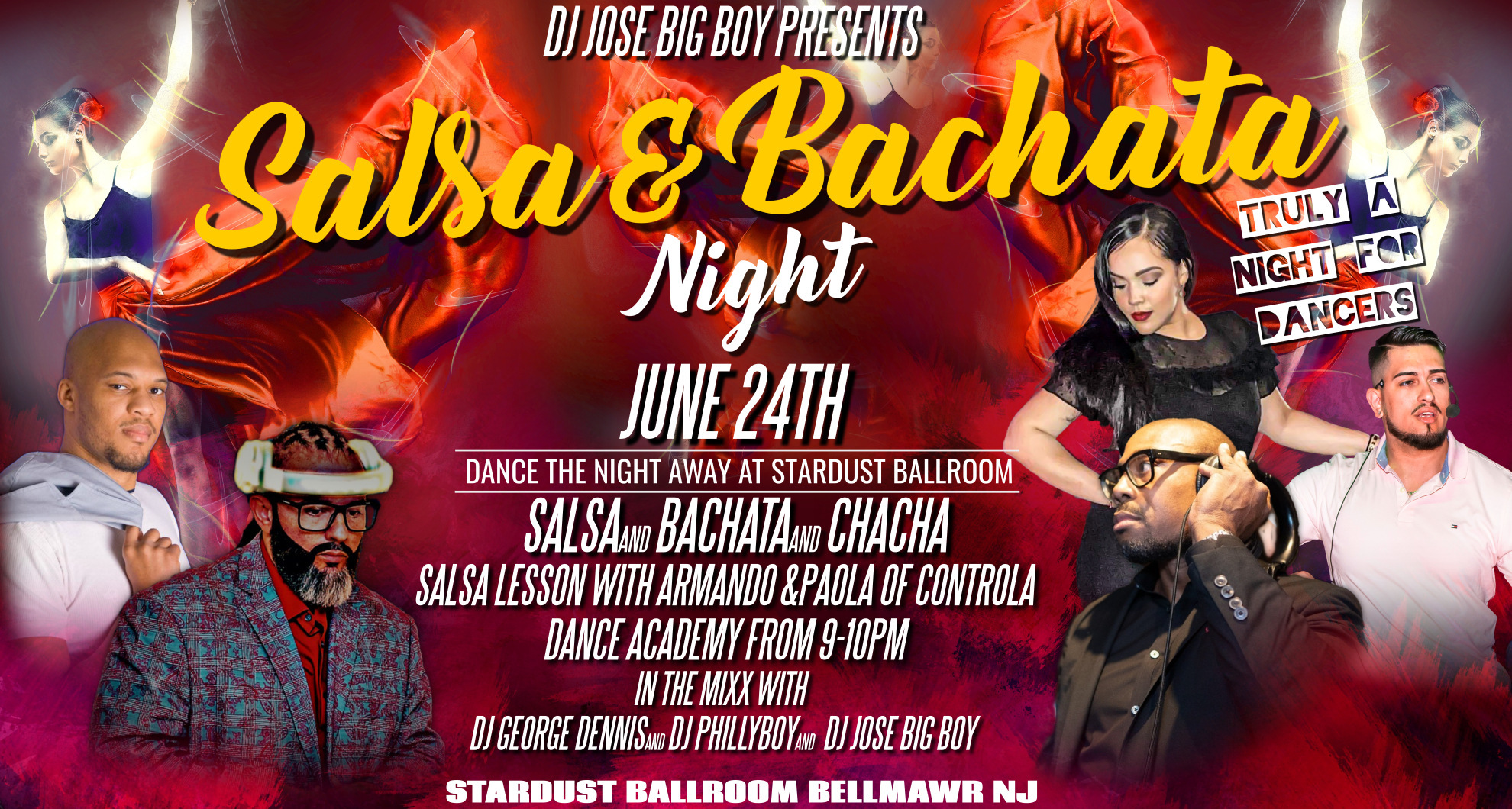 Salsa & Bachata Night With DJ Jose Big Boy & Friends